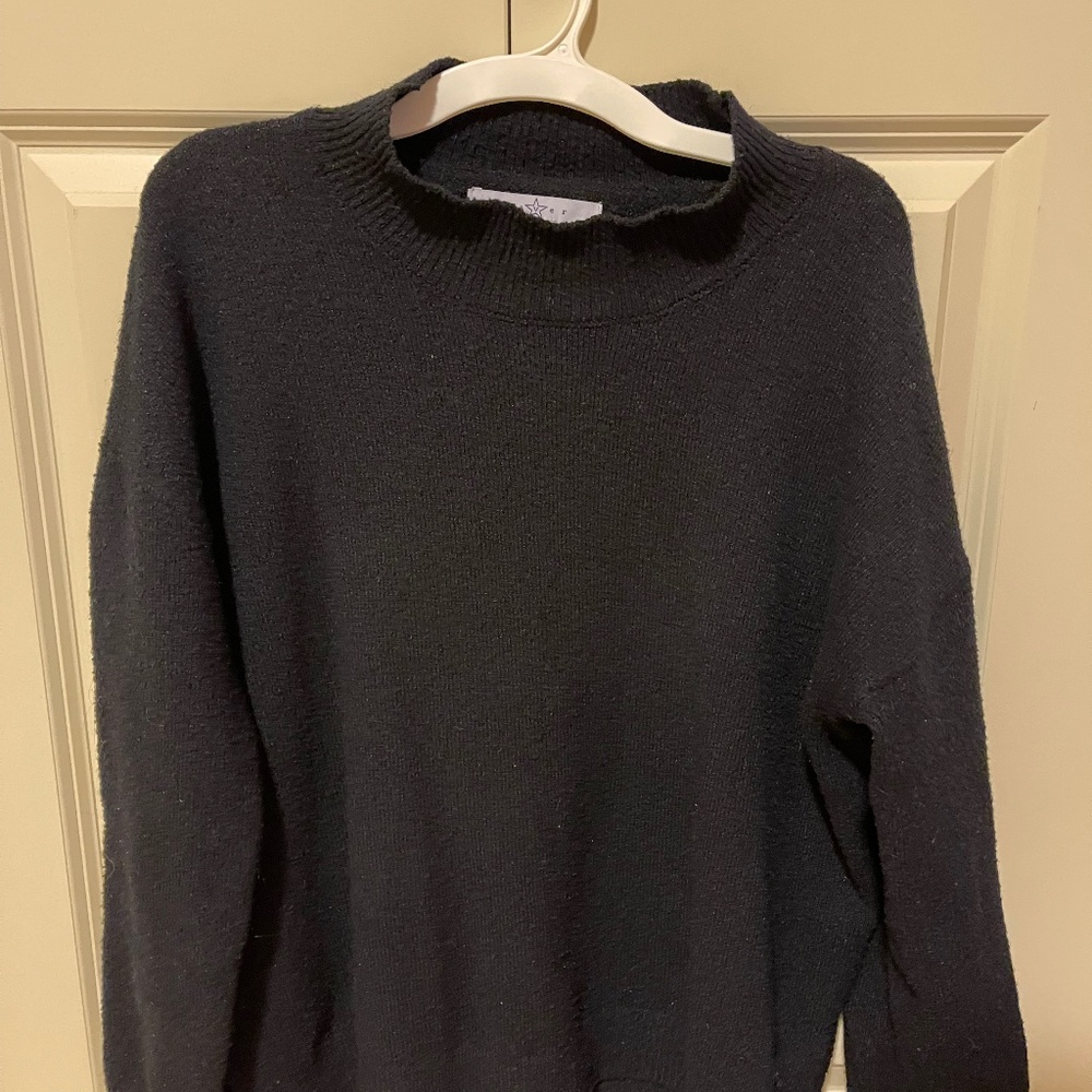 Black Fever turtleneck sweater